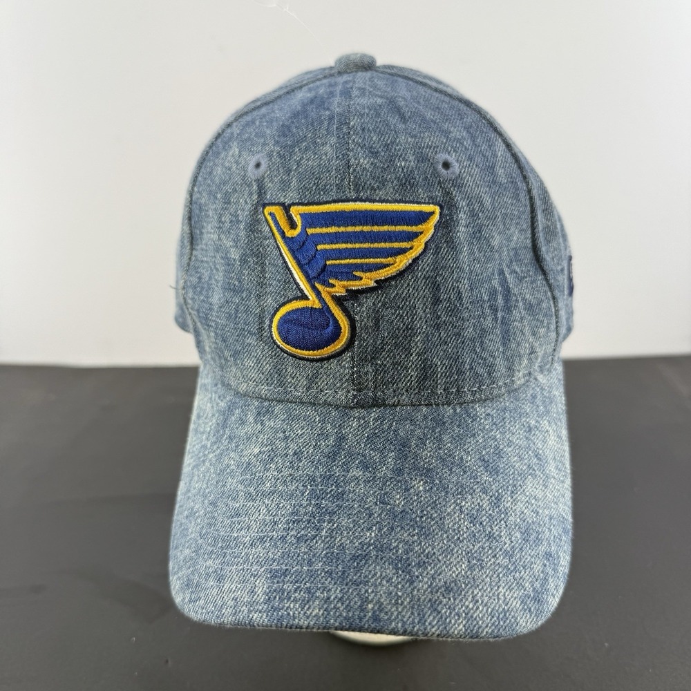 St. Louis Blues Denim Pattern, '47 Adjustable Hat